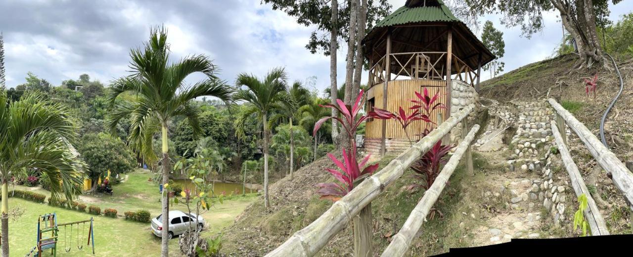 EcoHostal Palmares Del Rio Guachaca Exterior foto